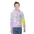 thumbnail image 2 of Sylveon Hoodie with Pocket Cartoon Anime for Boys Girls Teens Gift, 2 of 6