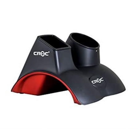 Croc  Glamor Station Dual Holder - Black