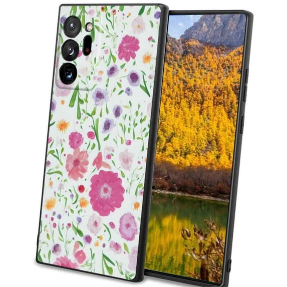 Flowers123-361 Phone Case, Degined for Samsung Galaxy Note 20 Ultra 5G Case Men Women, Flexible Silicone Shockproof Case for Samsung Galaxy Note 20 Ultra 5G