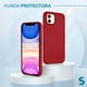thumbnail image 2 of Funda de Protección para iPhone 11 - Sovico - Silicón con Forro de Microfibra, 2 of 6
