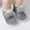 Grey, variant on Zecgelong Infant Baby Boys Girls Soft Plush Snow Boots Warm Cotton First Walkers Shoes Waterproof Baby Boots‌ 6-12 Months