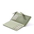 thumbnail image 1 of JUNWELL Snap Button Small Wallet Slim Lightweight Portable Cash Money ID Card Credit Card Slot Bifold Coin Pocket Short Wallet Small Pouch Small Purse Pocket Wallet For Birthday Gift Anni, 1 of 7