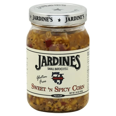 Jardines Sweet & Spicy Salsa Corn Relish 16 oz (Pack Of 6)