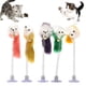 thumbnail image 1 of Juguete interactivo con forma de ratón y plumas para gatos y gatitos de Xeyise, 1 of 6