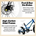 thumbnail image 4 of HMYG 20 inch Mountain Bike for ,Ages 6-12,7-Speed with Front Suspension, 4 of 12