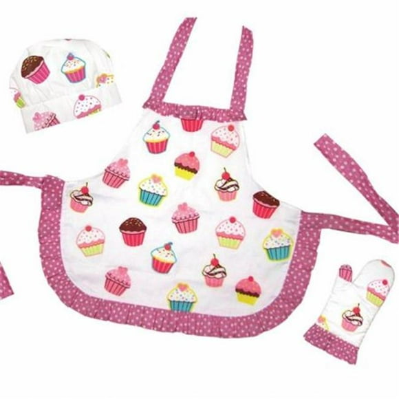 Ruffled Cupcake Apron 13.6-Ounce