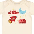 thumbnail image 4 of Inktastic I Love My Daddy to the Moon and Back Boys or Girls Baby Bodysuit, 4 of 5