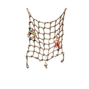 Parrot Rope Climbing Net 4x4ft Large