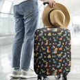 thumbnail image 2 of Colorful Dinosaurs Eggs Pattern Luggage Cover Fashion Suitcase Cover Baggage Covers Fit 25-28 Inch Luggage (Go Travel), 2 of 5