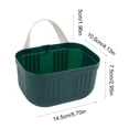 thumbnail image 3 of Yrmaups Wall Mounted Storage Basket for Kitchen, Hanging Vegetable Holder for Onions Garlic Ginger, Plastic Pantry Organizer for Counter, Cabinet, Pantry, RV, 3 of 6