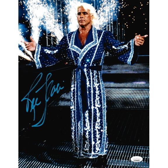 Ric Flair Autographed 11x14 Photo JSA 203583