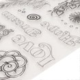 thumbnail image 1 of 10pcs Clear Stamps Exquisite Decorative Reusable Flower Leaf Clear Stamps for Card Making Craft Scrapbooking Journal DIY Decoration, 1 of 3