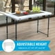 thumbnail image 3 of Mesa Plegable Rectangular 1.22m ajustable Lifetime Lifetime Comercial ligero, 3 of 8