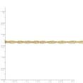 thumbnail image 4 of Finest Gold 14K Yellow Gold 2.75 mm Lightweight 24 in. Singapore Chain, 4 of 4
