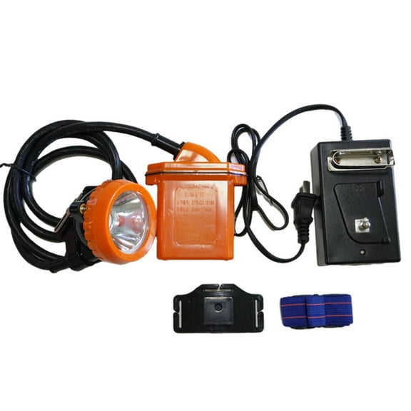 Waterproof Safety Mining Light Coal Mine Head Lamp Underground Head Flashlight Lamp Decorations ()