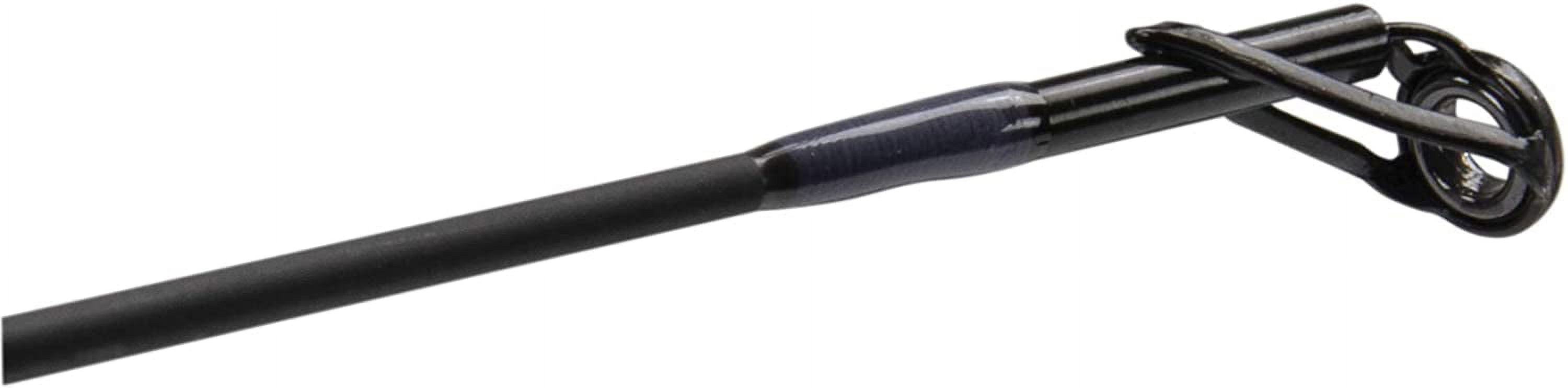 Lew's Mach All Purpose Spinning Fishing Rod, 7-Foot Rod, Black/White