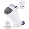 thumbnail image 3 of ARWSER Men's 15 Pairs Ankle Socks Breathable Casual Athletic Socks, Multi-Purpose Low Cut Daily Sports Wear Socks for Men, 3 of 7