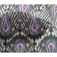 thumbnail image 4 of oneOone Viscose Chiffon Fabric Big Motif Ikat Print Fabric BTY 42 Inch Wide, 4 of 4