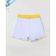 thumbnail image 5 of Kucnuzki 5T Little Girl Swimsuit Set 6T Child Gilrs Bathing Suit Ruffle Lemon Top Swimming Skirt with Shorts 2pcs Bikini Set Summer Beach Breathable Tankini Set Yellow, 5 of 10