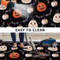 thumbnail image 5 of Halloween Outdoor Rug for Patio/Deck/Porch, Non-Slip Large Area Rug 5 x 7 Ft, Spooky Pumpkins Horror Bat Black Orange Indoor Outdoor Rugs Washable Area Rugs, Reversible Camping Rug Carpet Runner, 5 of 8