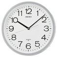 thumbnail image 2 of Seiko QXA041SLH Wall Clock, Silver-Tone, 2 of 6