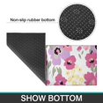 thumbnail image 6 of Pioneer Flower Floral Print Pattern Kitchen Rugs Sets Of 2,Anti Fatigue Kitchen Mat Rugs Non Slip Washable,Decorative Kitchen Floor Mats for Kitchen,Sink,Laundry,17"x30"+17"x47", 6 of 7