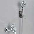 thumbnail image 4 of Clearance Under $5 | Strong Suction Cup Shower Head Holder with 360-Degree Swivel Bracket for Handheld Showers, Tool-Free Installation, Grey, 4 of 7