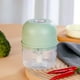 thumbnail image 4 of Mini Procesador de Alimentos y Triturador de Ajo Recargable | Capacidad de 260 Ml | Carga Inalámbrica Usb-C | Cuerpo Transparente con Base Antideslizante | para Alimentos, Salsas y Batidos, 4 of 6
