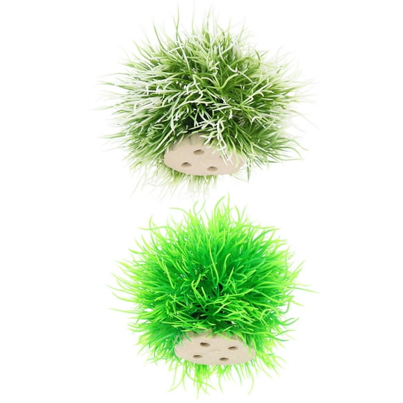 IDEANATEGRATE 2Ud Adornos De Plásticas Para Acuario Compactas Para