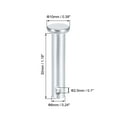thumbnail image 2 of Single Hole Clevis Pins -6mm x 30mm Flat Head Zinc-Plating Solid Steel Link Hinge Pin 12Pcs, 2 of 5