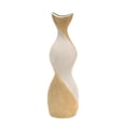 thumbnail image 1 of Sagebrook Home 14641-04 Vase Torsadé 24 Po&44; Blanc & Or, 1 of 1