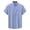 Sky Blue, variant on Men Short Sleeve Button Down Shirts Mens Short Sleeve Button Shirt Mens White Shirts Short Sleeve Mens Cotton Tshirts Short Sleeve Warehouse Clearance Sale