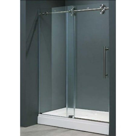 Vigo Vg6041chcl6074 60 Inch Frameless Shower Door 3 8 Quot Clear