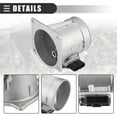 thumbnail image 6 of Air Flow Sensor Meter MAF Sensor Airflow for Ford E-150 E-350 1997-2000 No.F50Y12B579A Silver Tone, 6 of 6