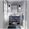 thumbnail image 2 of S4Sassy Ikat Floral Print Wallpaper - Asian Style Wall Covering, 25" x 60" Self-Adhesive Vinyl Wallpaper, Walls Wrap, Easy DIY Wall Covering For Bedroom, Living Room, Living Spaces - Grey, 2 of 8