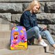 thumbnail image 3 of PINKFONG Mochila transparente temática, resistente y duradera, bolsa see-through para trabajo, deporte, universidad y viaje, 31 × 43 cm, 3 of 6