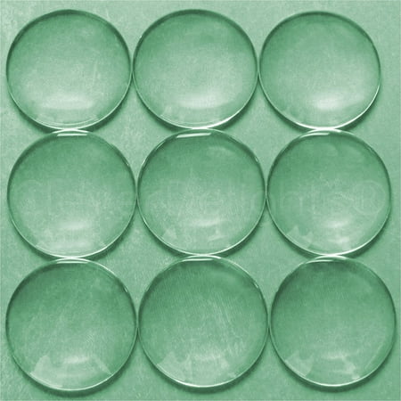 Cabachon Flowers - 5 Pack - CleverDelights 1 3/16