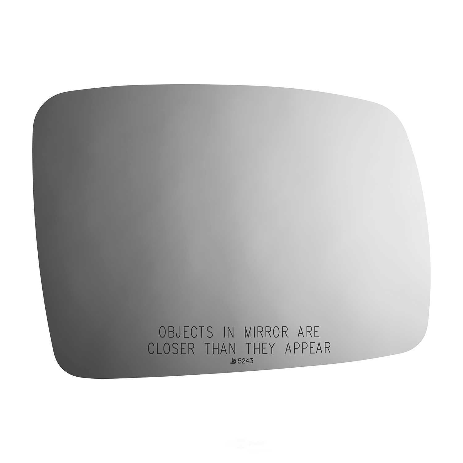Burco Side View Mirror Replacement Glass - Clear Glass - 5243