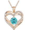 thumbnail image 1 of Fénix colorido cristal pavo real collar colgante San Valentín día de la madre aniversario cumpleaños regalos ShuxiuWang 8390613596307, 1 of 1