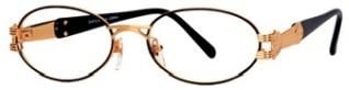 Triumph Optical Senator Mens Eyeglasses Black /& Gold