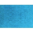 thumbnail image 1 of Ahgly Company Indoor Rectangle Persian Light Blue Bohemian Area Rugs, 4' x 6', 1 of 4