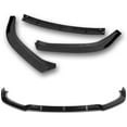 thumbnail image 4 of 3 Pieces Front Bumper Lip Spoiler Splitter Side Body Kit Trim Protection Compatible with 2013-2015 Nissan Sentra, 2014 (Painted Black), 4 of 10