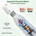 thumbnail image 3 of Electric Pet Nail Grinder USB Rechargeable Electric Dog Nail Clippers Quiet Electric Dog Cat Paw Nail Trimmer Tool, 3 of 11