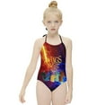 thumbnail image 3 of Wings Of Fire WOF Girls One Piece Swimsuits Quick Dry Bathing Suit Swimwear Swimming Suit 8-10Y(130cm), 3 of 8