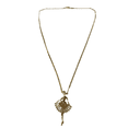 thumbnail image 5 of COLLAR DE BAILARINA BLANCA LUX DE ORO LAMINADO, 5 of 5