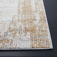 thumbnail image 3 of SAFAVIEH Vogue Clara Abstract Area Rug, Grey/Gold, 6'7" x 6'7" Square, 3 of 8
