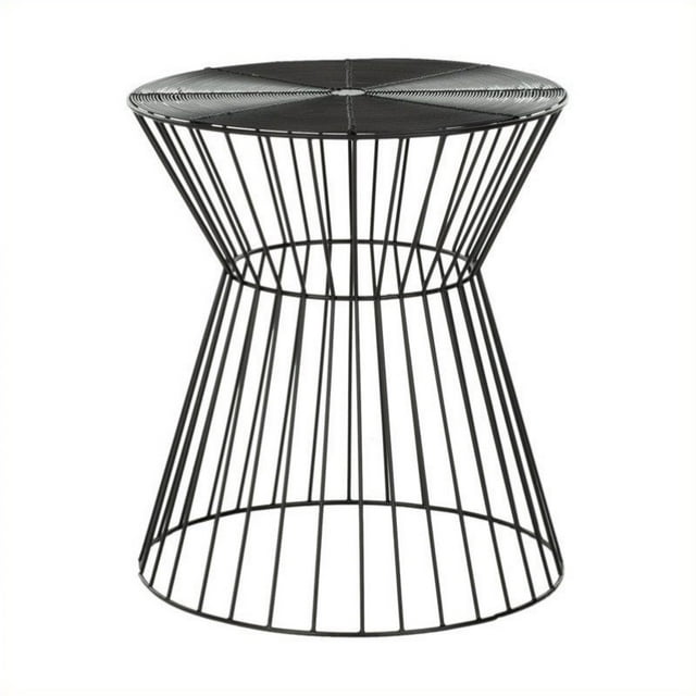 Safavieh Tabouret en Fil de Fer Ivan en Époxy Noir