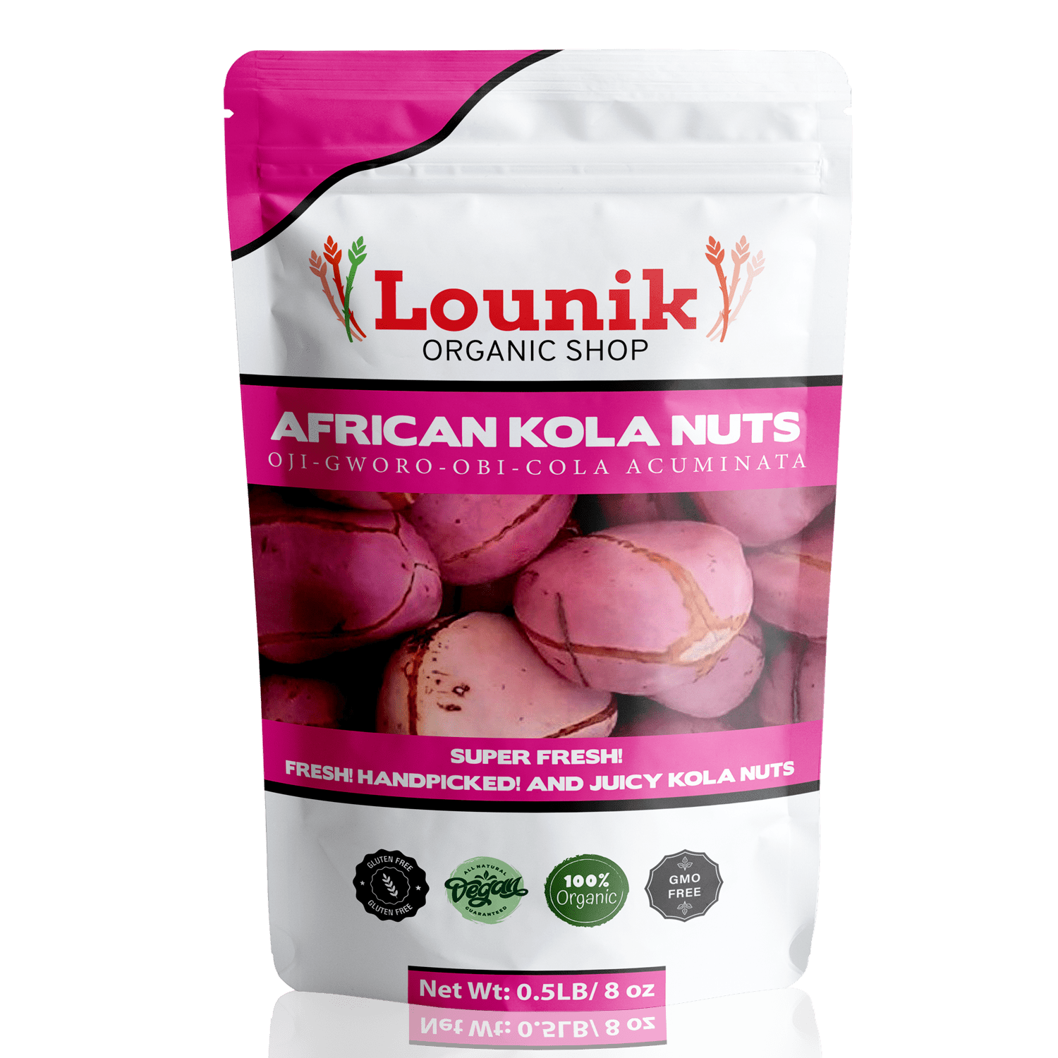 AFRICAN KOLA NUTS 8 oz