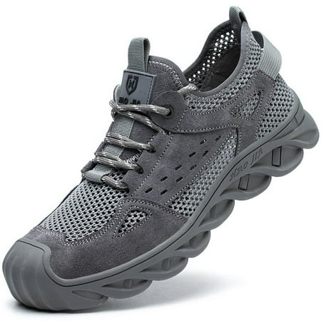 

Work Boots Men Safety Boots Men s Boots Steel Toe Safety Shoes Sneakers Man Breathable Working Shoes Puncture-Proof Work Shoes