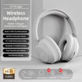 thumbnail image 4 of Outoloxit SY-T4 Wireless Bluetooth Headphones with Noise Cancellation, HIFI Sound, 40mm Driver, Foldable Design for Gaming, Sports and Music - 20 Hours Battery Life, 4 of 4
